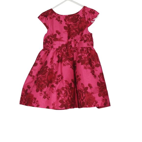 Baker by Ted Baker Magenta Floral Girl's Dress Size 2 Years - Picture 3 of 9